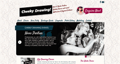 Desktop Screenshot of cheekydrawing.com.au